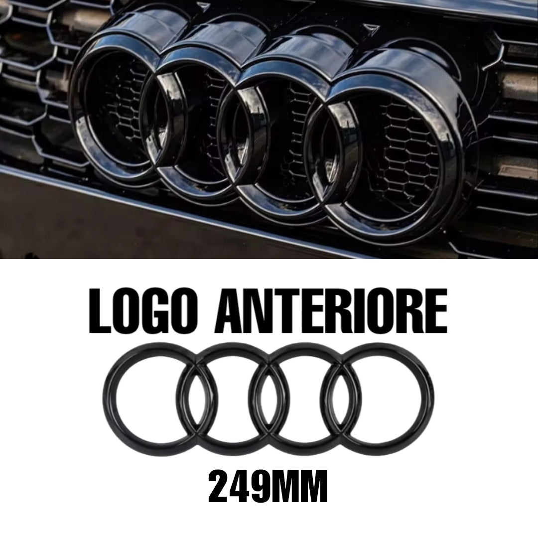 logo anteriore 249mm nero lucido