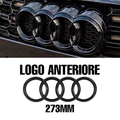 logo anteriore 273mm nero lucido