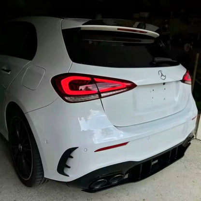 SPOILER POSTERIORE MERCEDES CLASSE A W177 - NERO LUCIDO - AMG LOOK